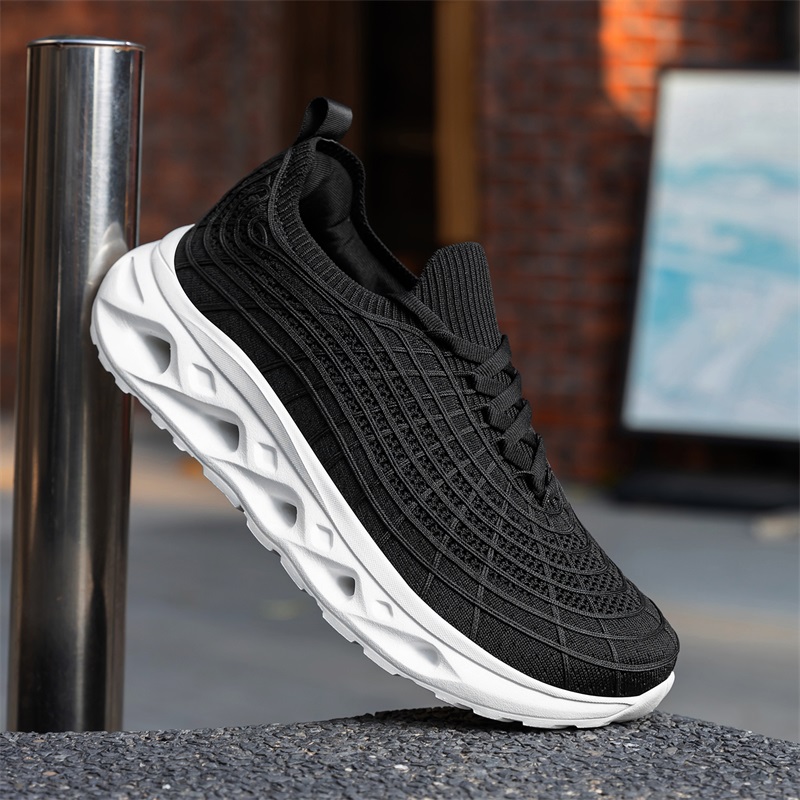 Nre Trend 남성용 스니커즈 경량 통기성 니트 러 - Shock Absorbing Gym Trainers 리뷰 및 가격