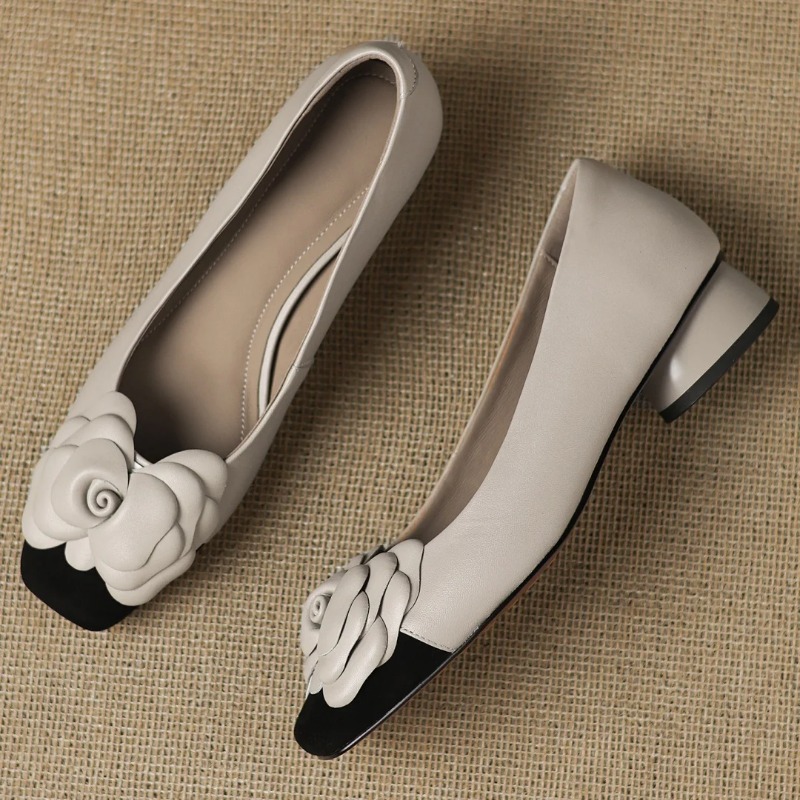 플러스 사이즈 34-41 여성용 양가죽 믹스 컬러 패치 - Women'S Shoes 리뷰 및 가격