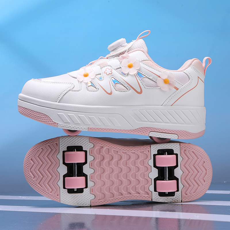 어린이 롤러 슈즈 패션 선물 접이식 고품질 워킹 유스용 - Sneakers 리뷰 및 가격