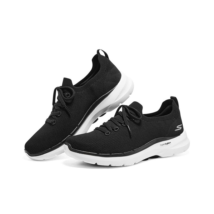 스케쳐스 고 워크 6 남성용 로우탑 워킹화, 블랙/화이 - Men'S Shoes 리뷰 및 가격